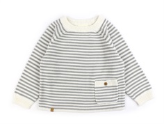 Lil Atelier coconut milk striped pullover
